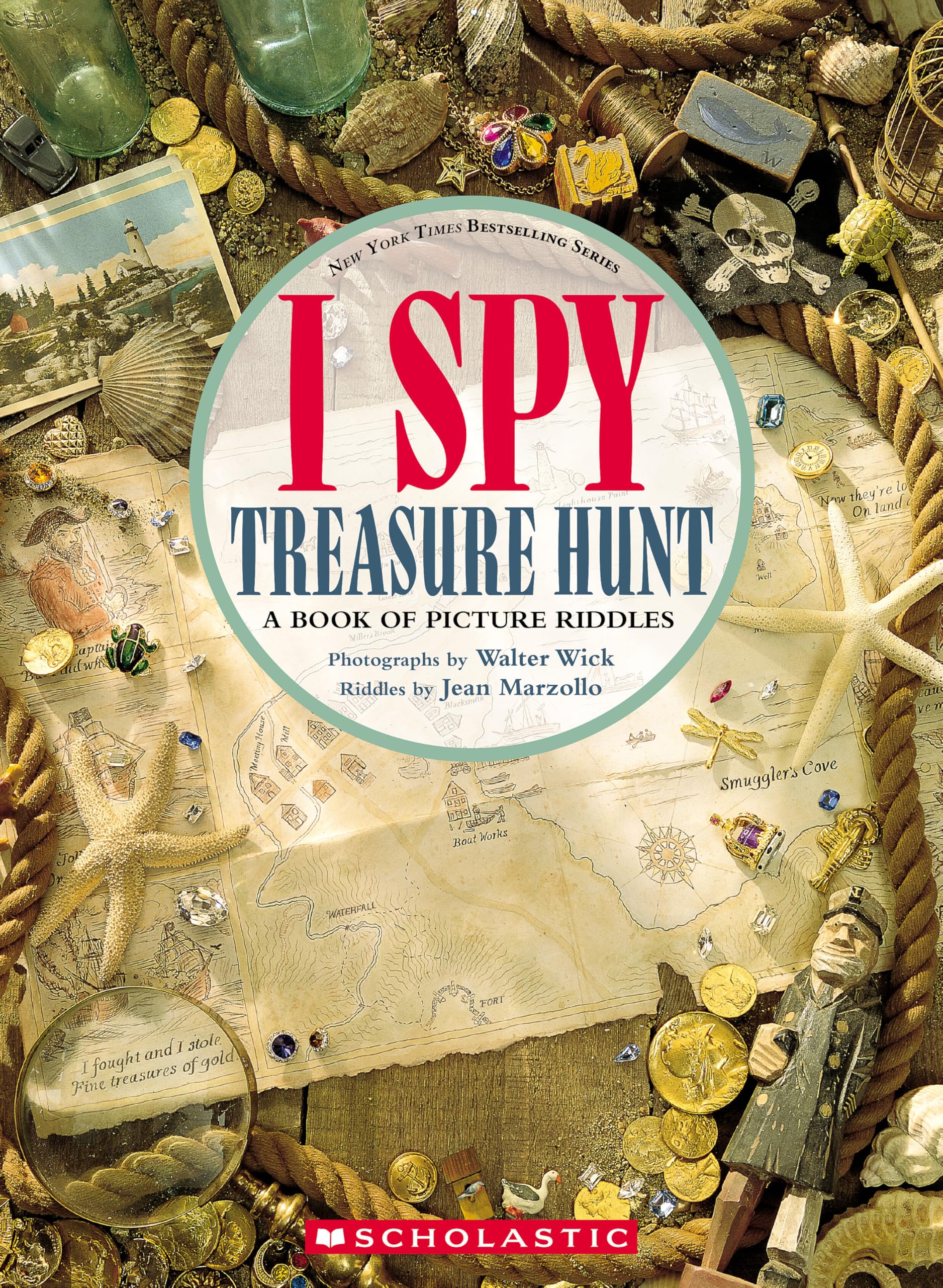 I Spy Treasure Hunt: A Book of Picture Riddles by Marzollo, Jean