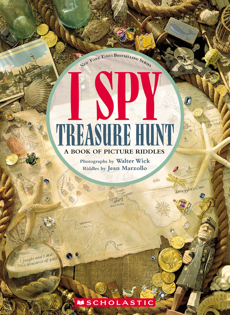 I Spy Treasure Hunt: A Book of Picture Riddles by Marzollo, Jean