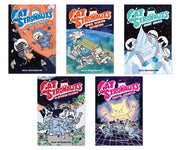 Catstronauts 5-Book Complete Bundle Set - Drew Brockington Space Adventure
