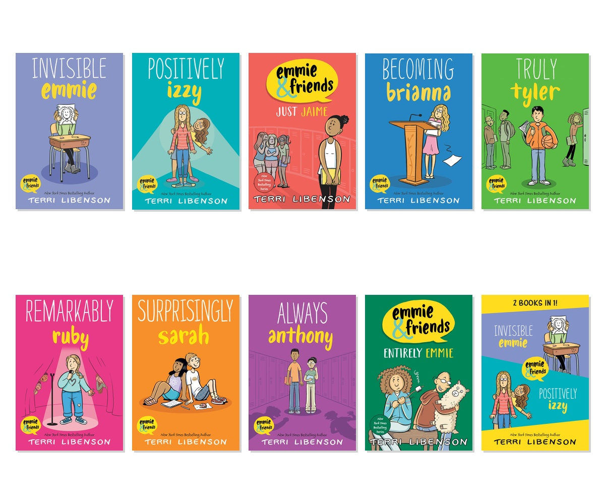Emmie & Friends 10-Book Complete Bundle Set Graphic Novel Collection