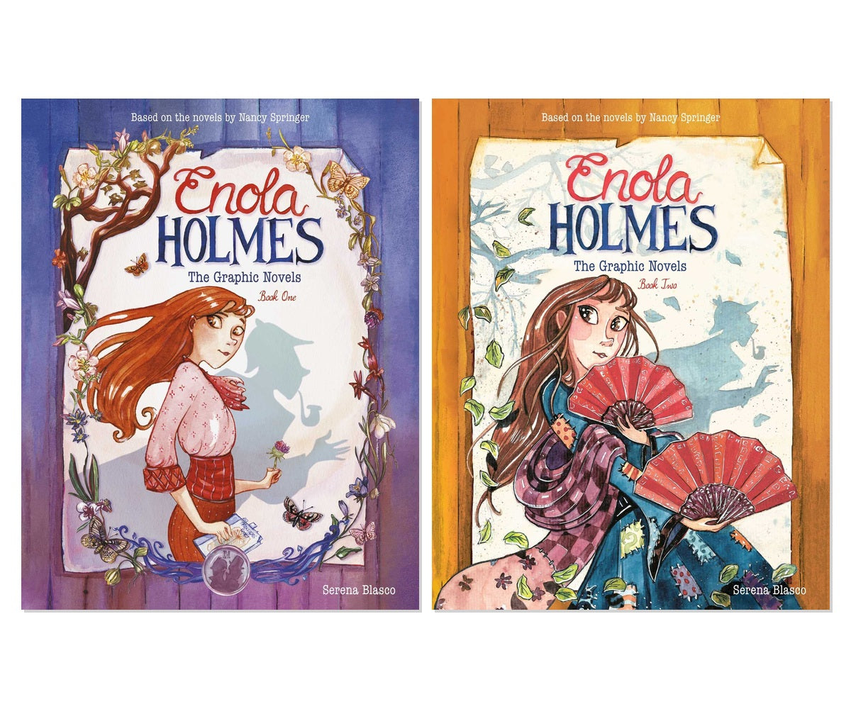 Enola Holmes Vol. 1-2 2-Book Graphic Novel Bundle Set