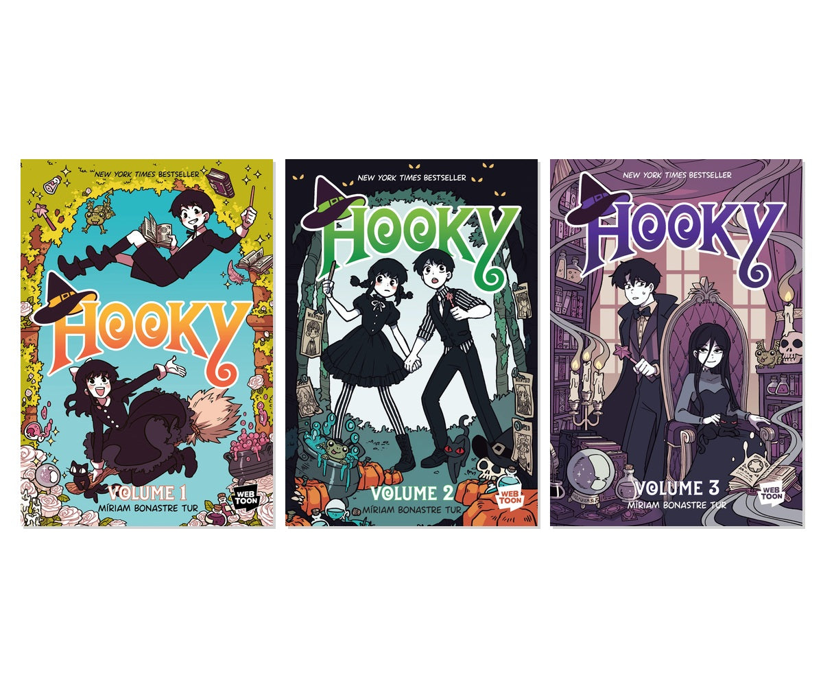 Hooky Vol. 1-3 3-Book Graphic Novel Bundle Set