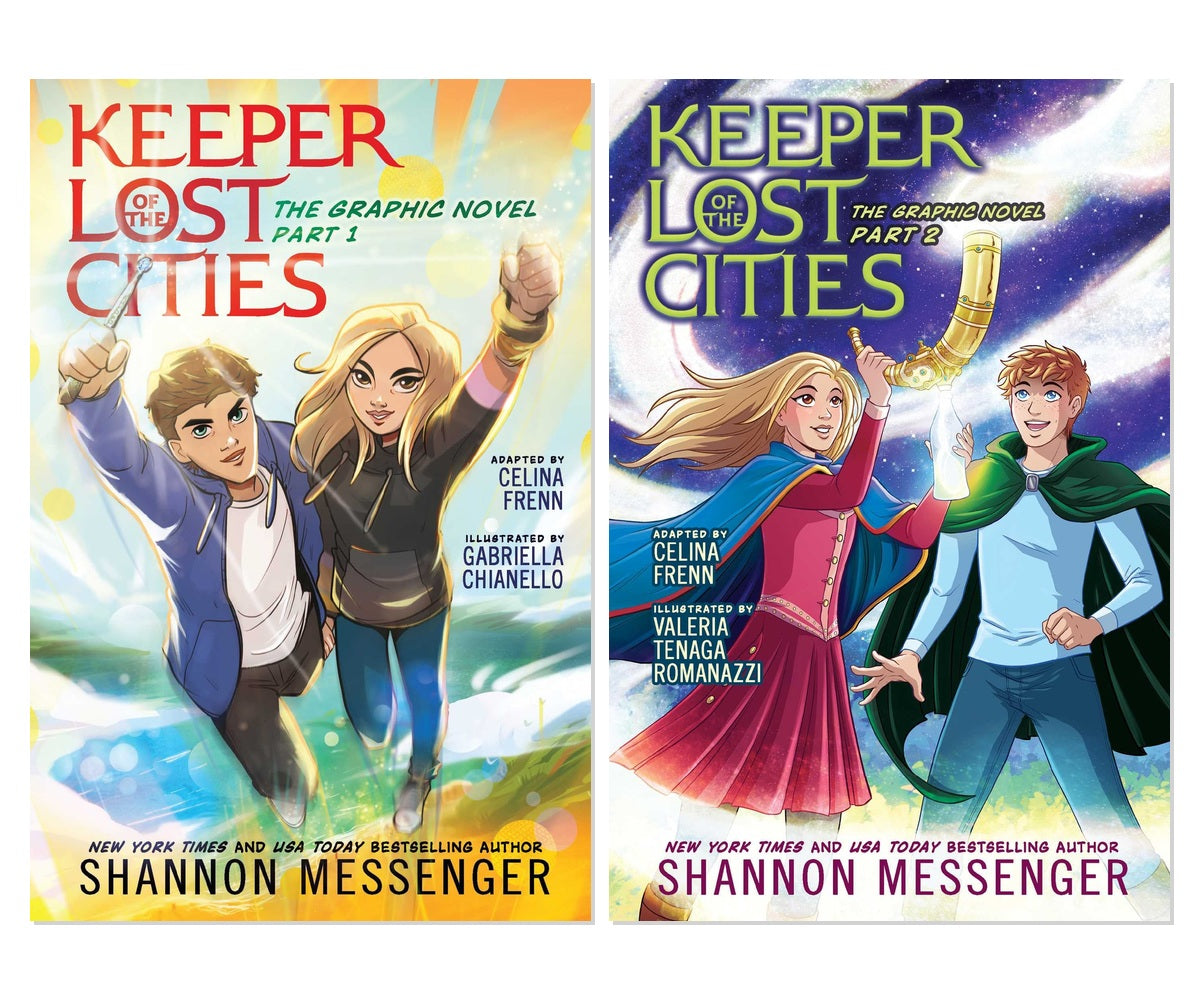 Keeper of the Lost Cities the Graphic Novel Vol. 1 2-Book Bundle Set