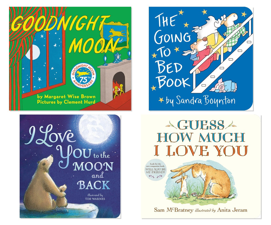 Bedtime Classics 4-Book Collection - Beloved Goodnight Stories Bundle, Board Book