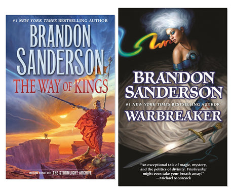 Brandon Sanderson Fantasy Essentials 2-Book Collection, Hardcover