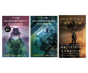 Murderbot Diaries Complete 3-Book Collection - Martha Wells Sci-Fi