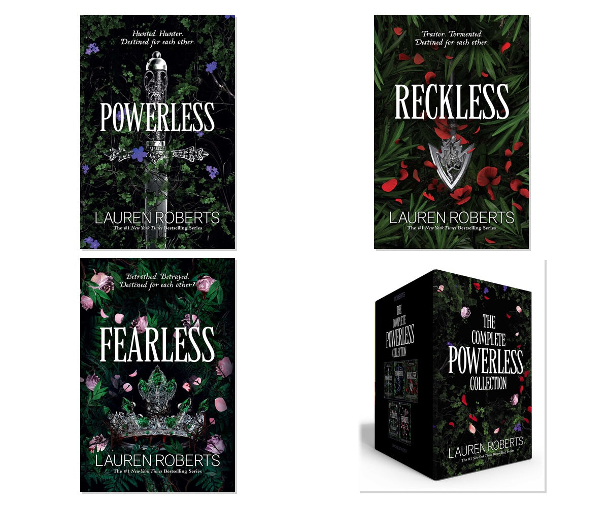 Powerless Fantasy Romance 4-Book Collection - Lauren Roberts Complete Set