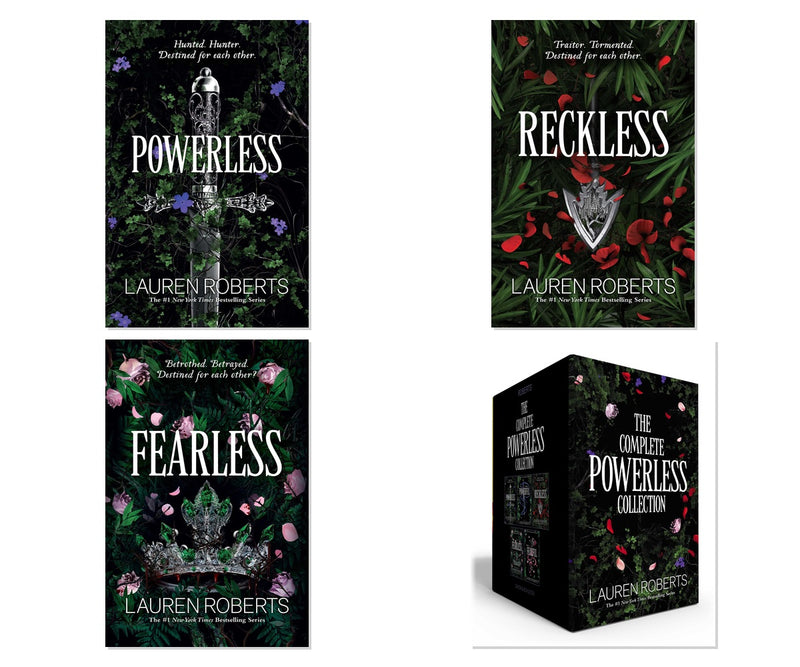 Powerless Fantasy Romance 4-Book Collection - Lauren Roberts Complete Set