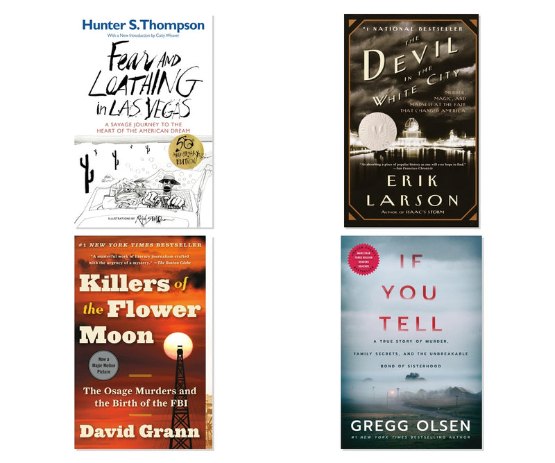 True Crime Legends 4-Book Collection - Classic Cases & Modern Mysteries