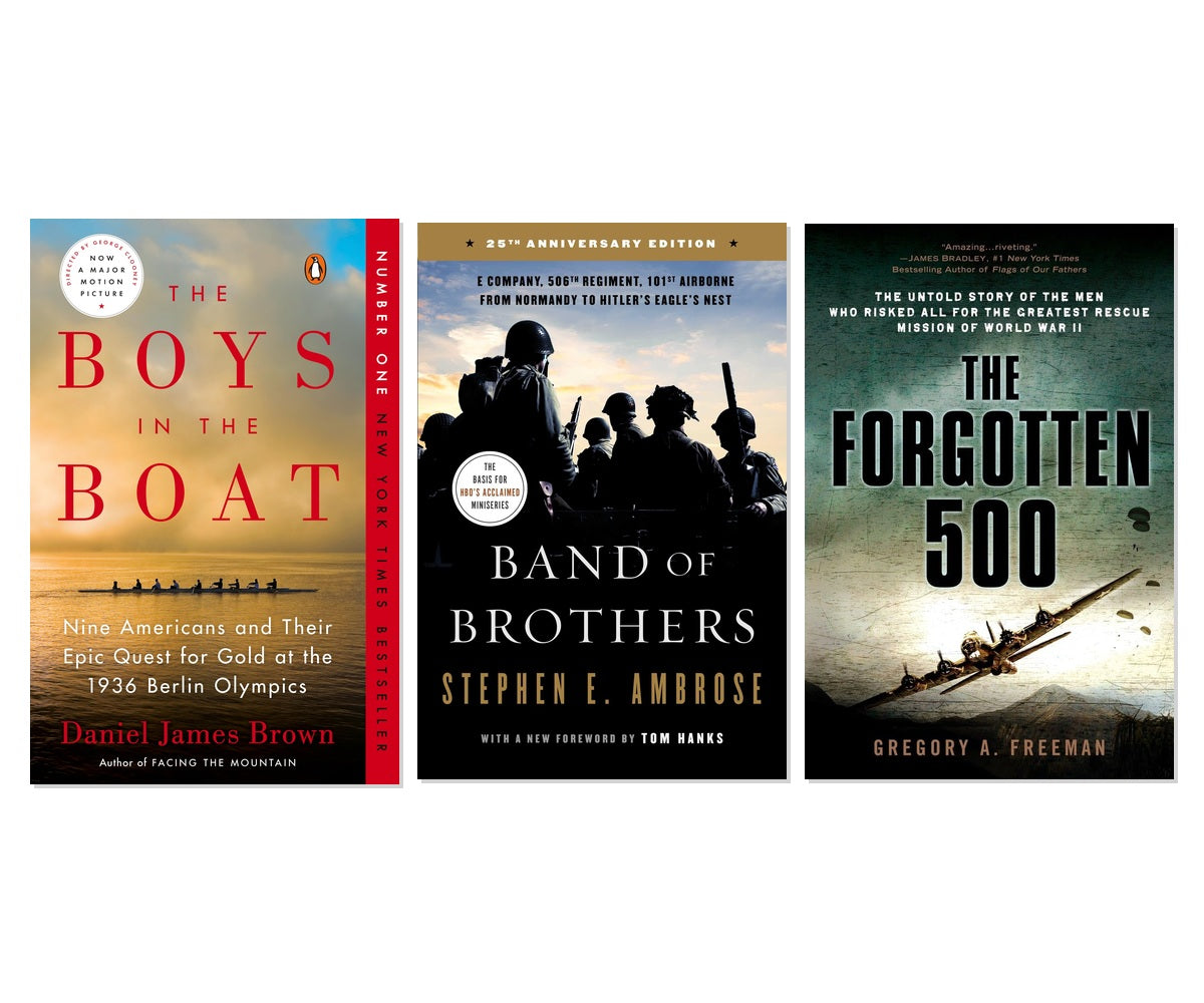 World War II Heroes & Stories 3-Book Complete Bundle Set - Epic WWII Tales