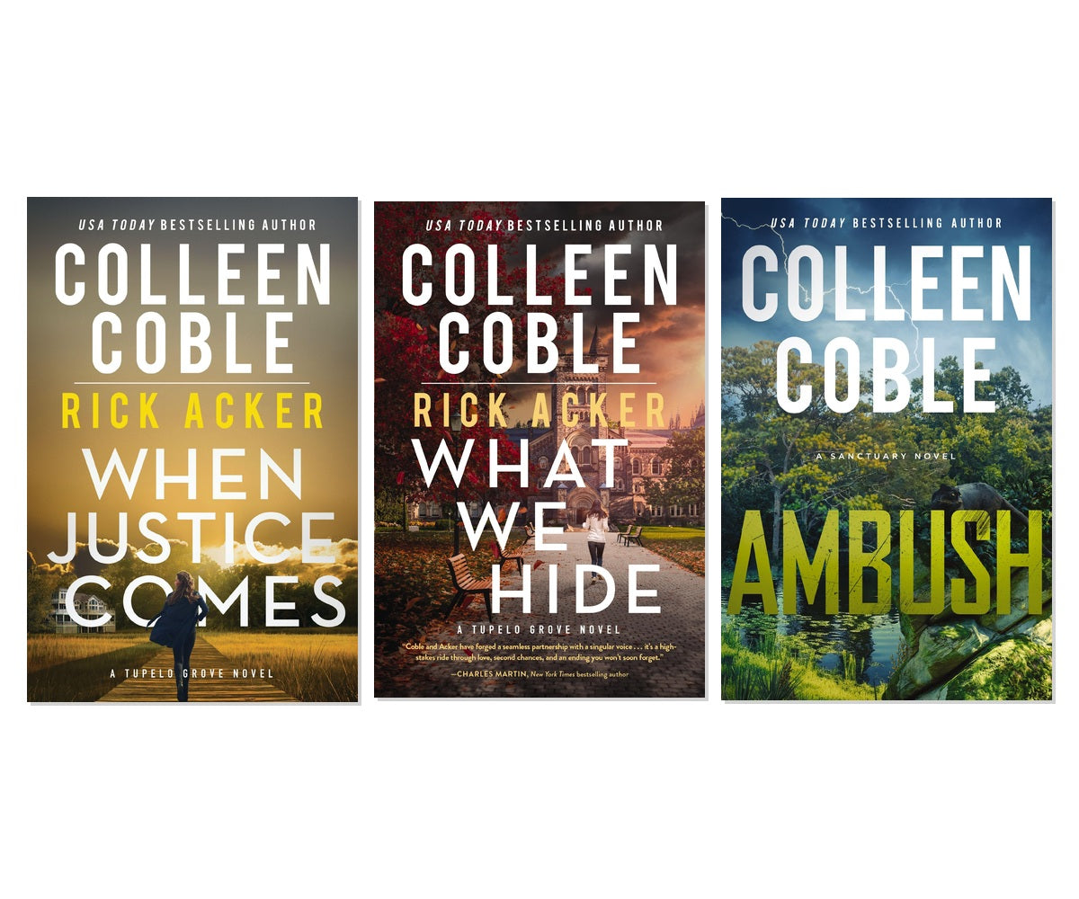 Colleen Coble Romantic Suspense Pack - 3-Book Complete Bundle Set