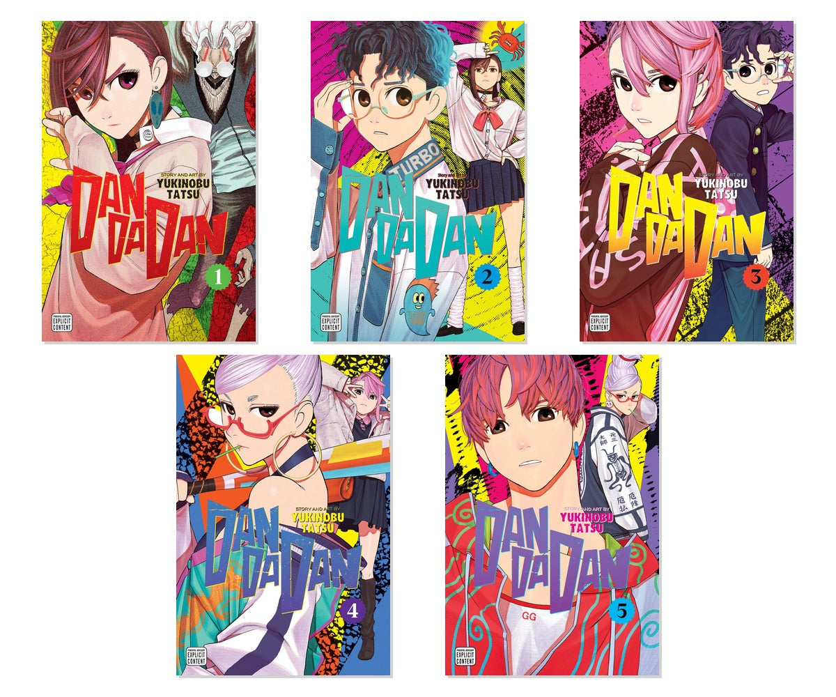 Dandadan Manga Starter Pack Vol. 1-5 5-Book Manga Bundle Set