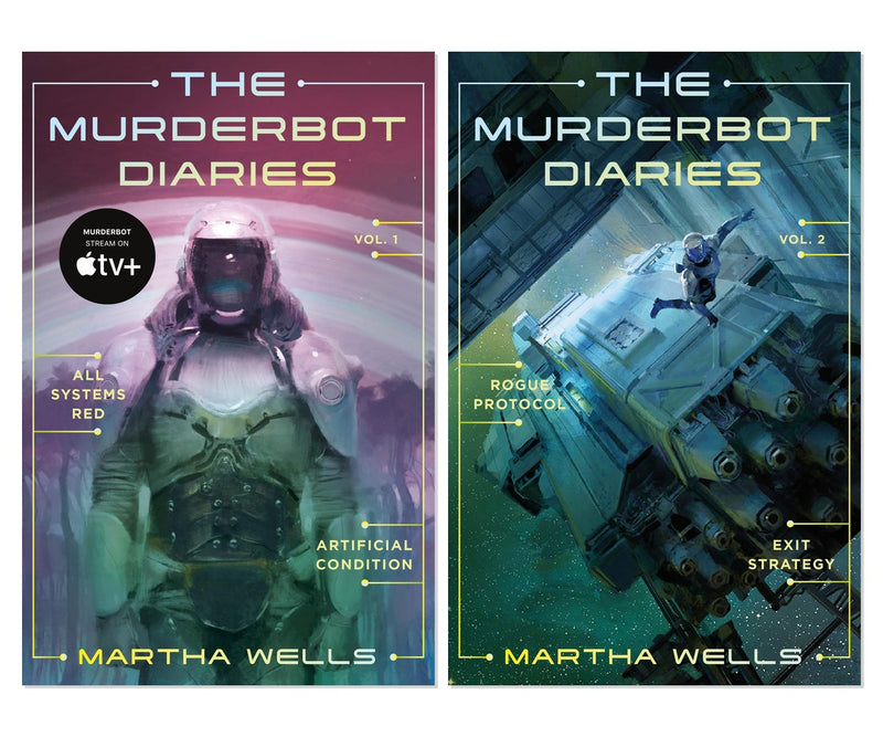 Murderbot Must-Haves Vol. 1-2 2-Book Bundle Set - Martha Wells
