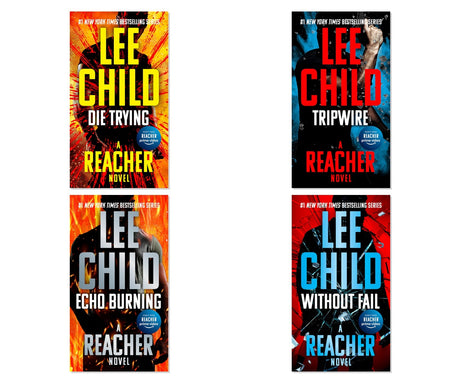 Jack Reacher Action Thriller 4-Book Starter Collection, Mass Market Paperbound
