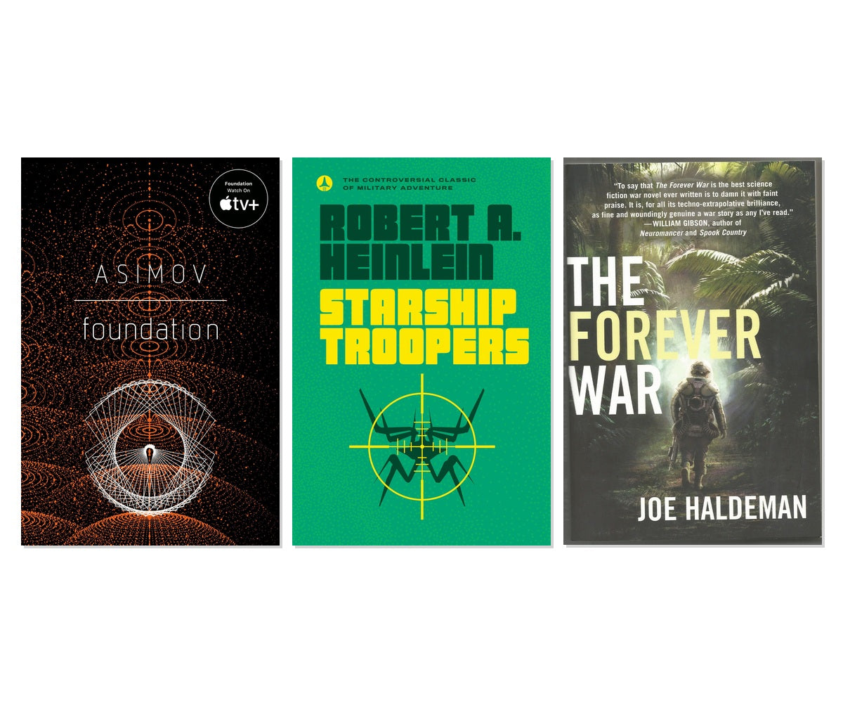 Science Fiction Classics 3-Book Collection - Foundation, Starship Troopers