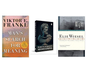 Search for Meaning 3-Book Philosophy Collection - Frankl, Aurelius, Wiesel