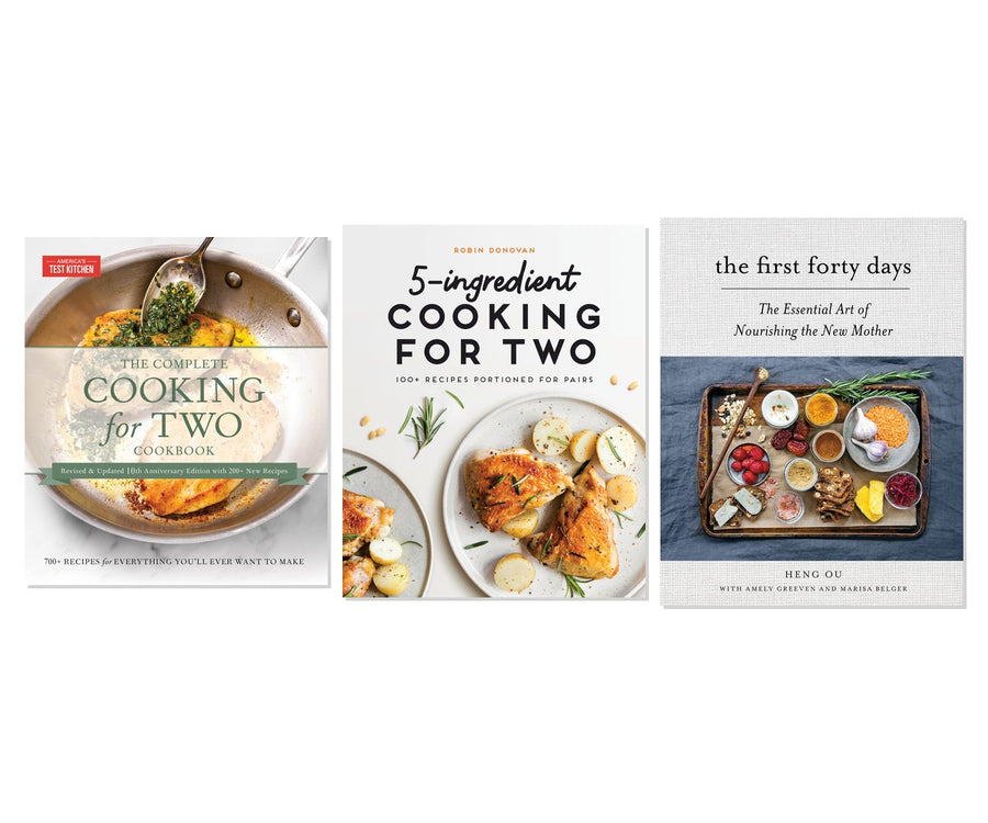 Cooking for Two Made Simple 3-Book Complete Bundle Set, Hardcover