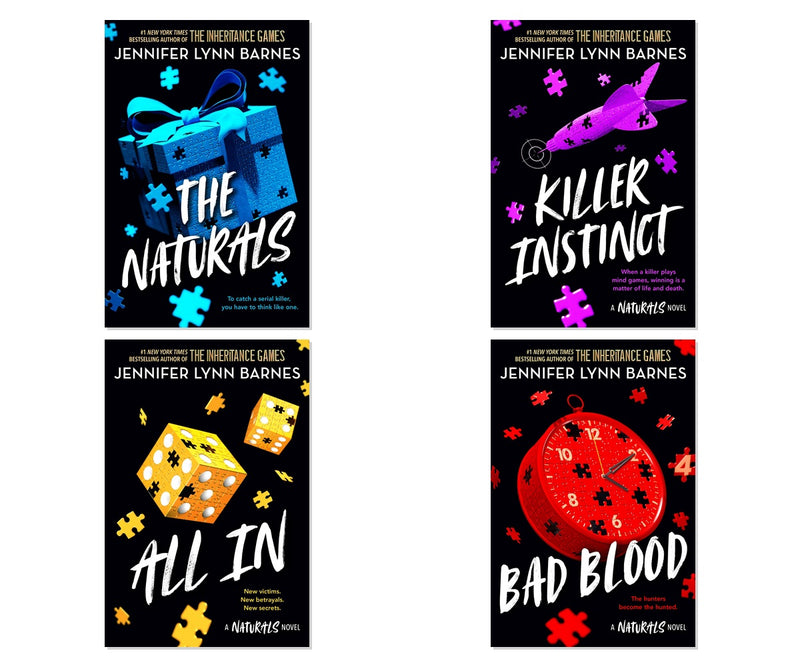 Jennifer Barnes Naturals Series 4-Book Complete Bundle Set