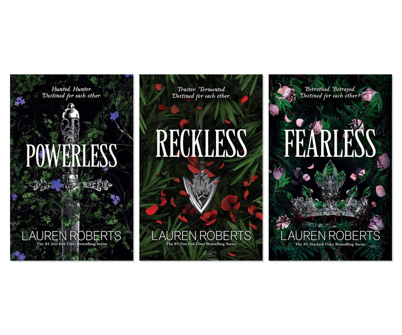 Lauren Roberts Powerless Trilogy - 3-Book Complete Bundle Set