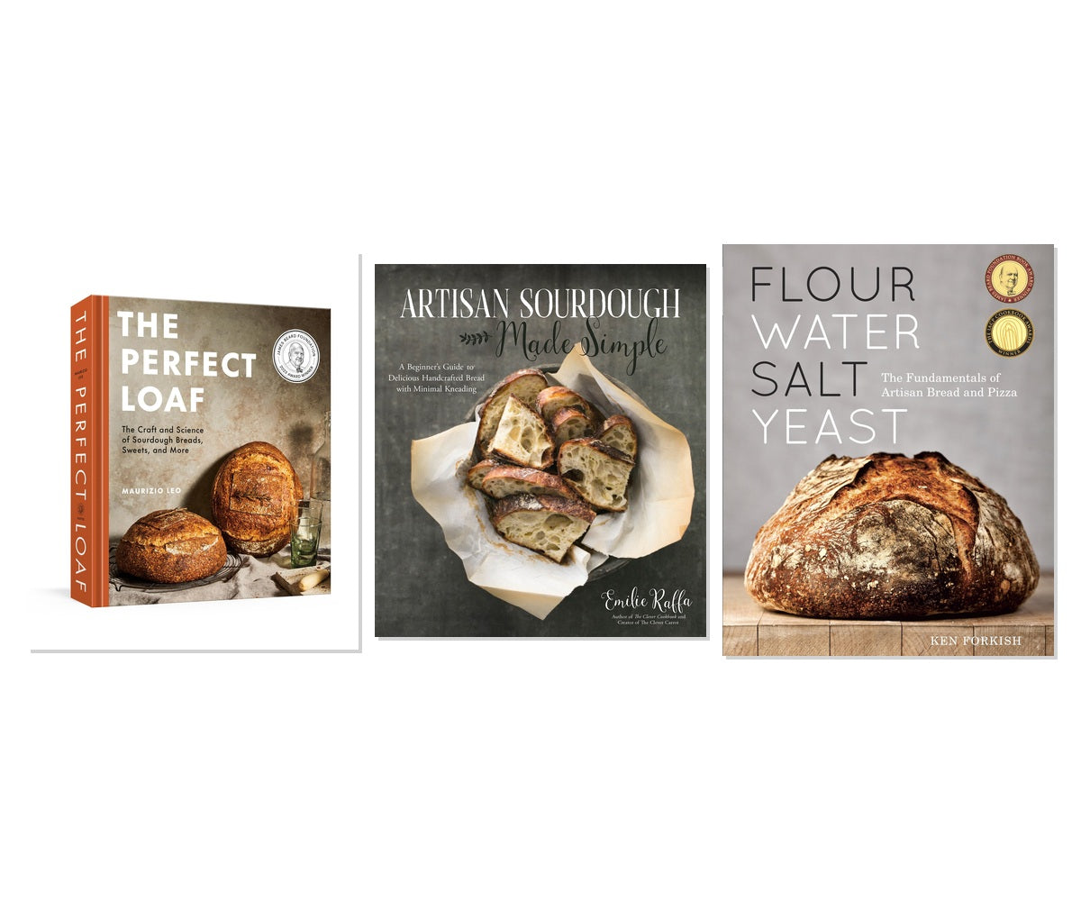 Bread & Sourdough Starter Pack - 3-Book Complete Bundle Set