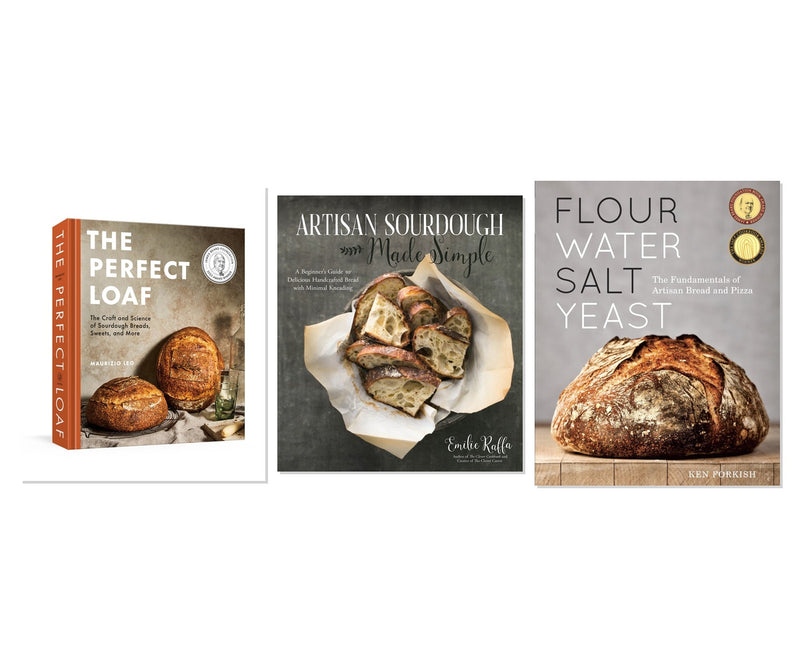 Bread & Sourdough Starter Pack - 3-Book Complete Bundle Set