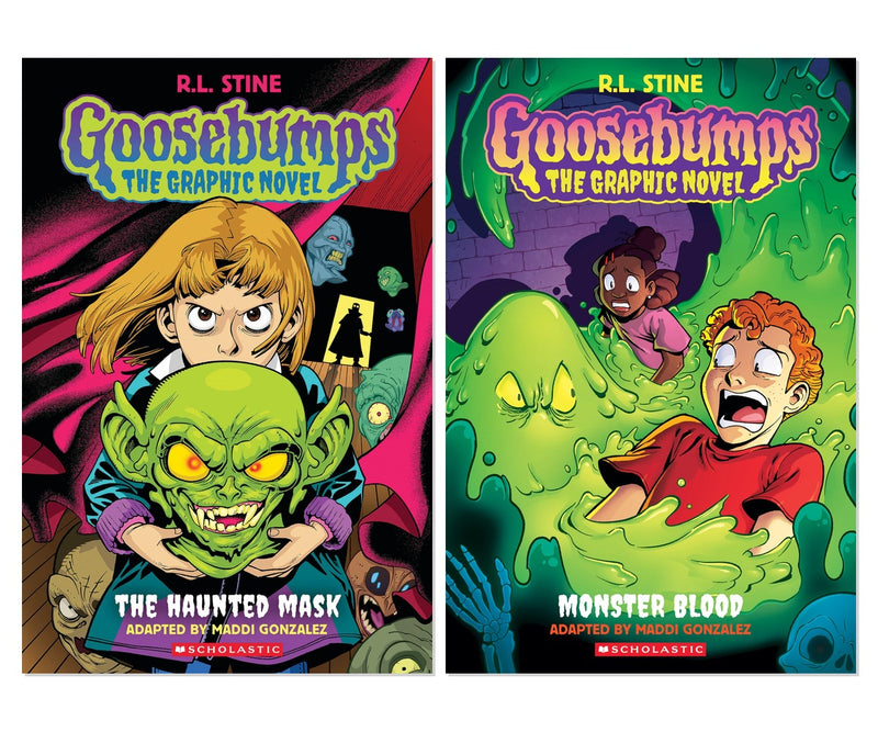 Goosebumps Graphic Novel Terror Duo Vol. 1-2 2-Book Bundle Set