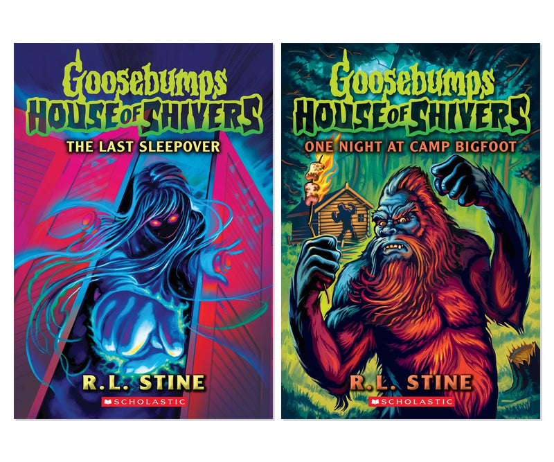House of Shivers Camp & Sleepover Scares Vol. 5-6 2-Book Bundle Set