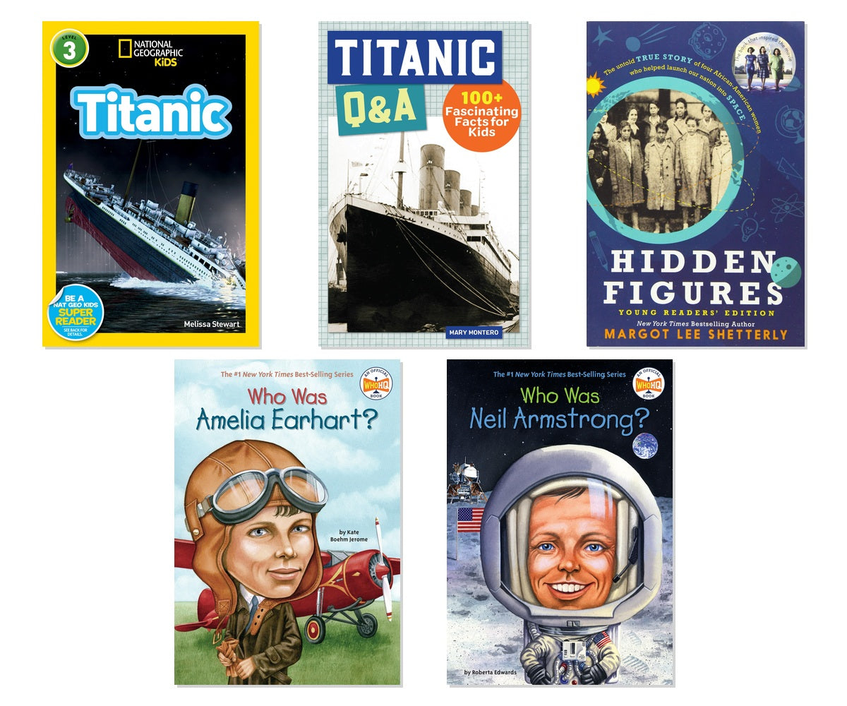 Kids History Adventure Set 5-Book Complete Bundle Set