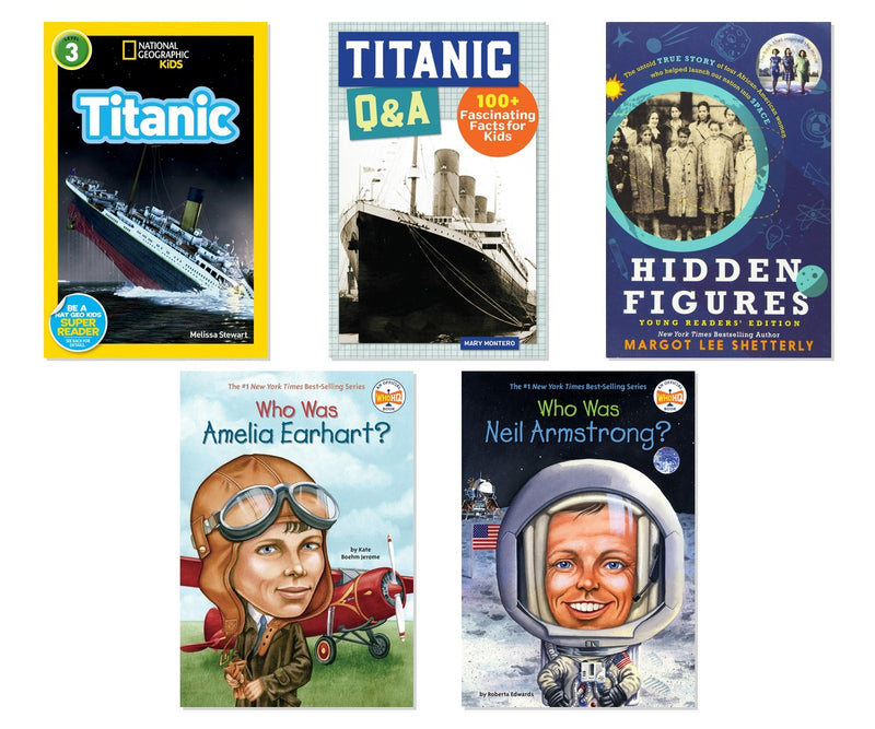 Kids History Adventure Set 5-Book Complete Bundle Set