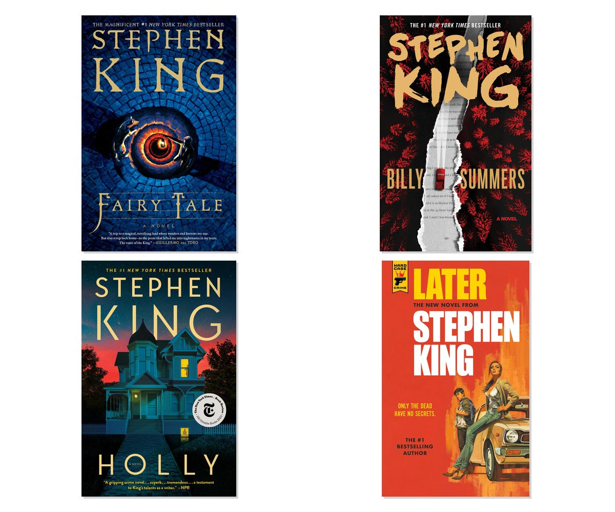Stephen King Recent Bestsellers 4-Book Collection