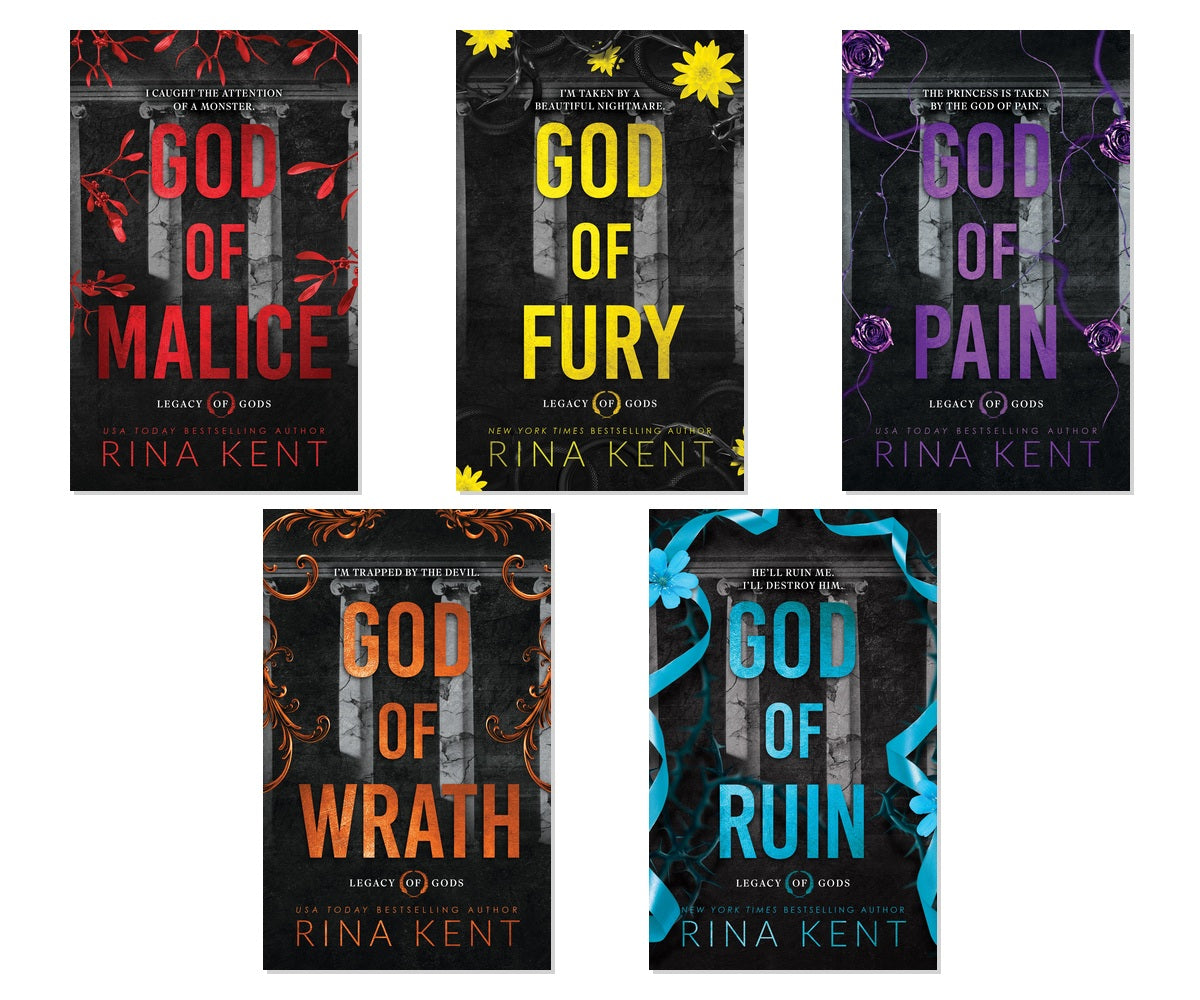 Legacy of Gods Dark Romance 5-Book Collection - Rina Kent