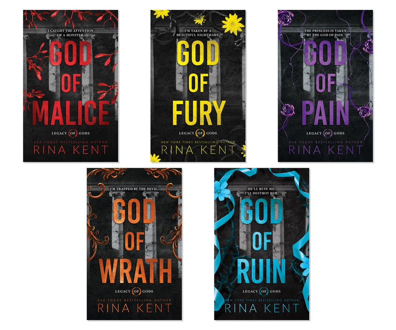 Legacy of Gods Dark Romance 5-Book Collection - Rina Kent