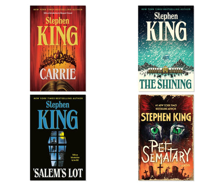 Stephen King Classic Horror 4-Book Collection - Essential Starter Pack, Paperback