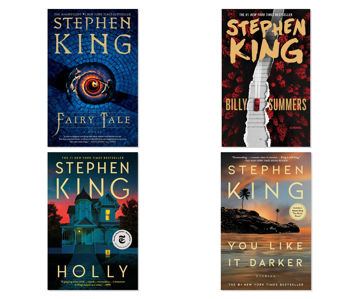 Stephen King Recent Hits (2020s) 4-Book Complete Bundle Set