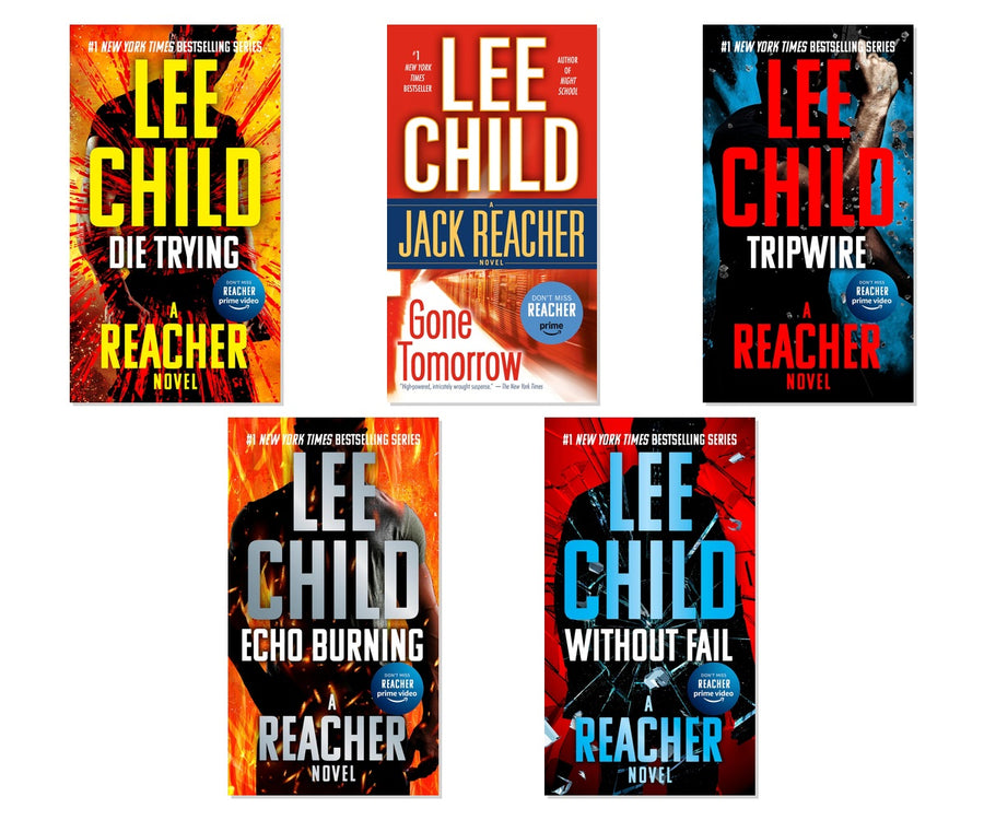 Jack Reacher Action Pack - 5-Book Complete Bundle Set by Lee Child, Mass Market Paperbound