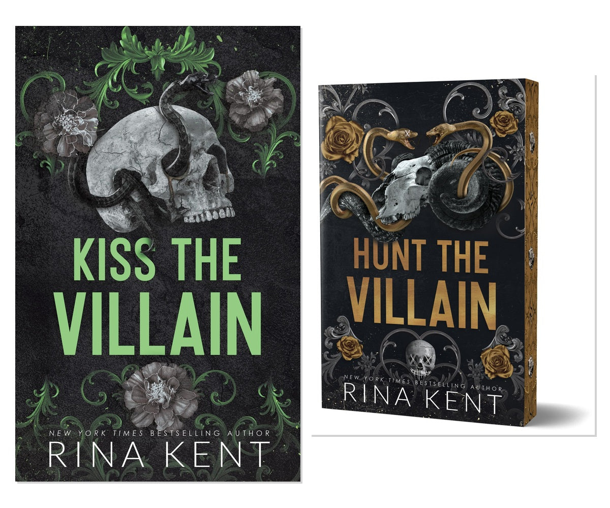 Kiss the Villain Series Complete Duology - 2-Book Complete Bundle Set