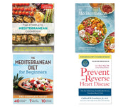 Mediterranean Health Kitchen 4-Book Complete Bundle Set - Cookbooks & Diet