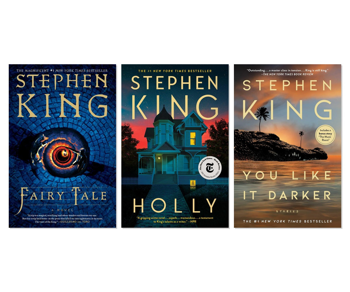 Recent Stephen King Must-Reads 3-Book Complete Bundle Set