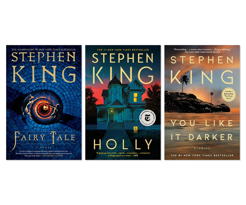 Recent Stephen King Must-Reads 3-Book Complete Bundle Set