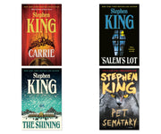 Stephen King Early Classics (70s-80s) 4-Book Complete Bundle Set