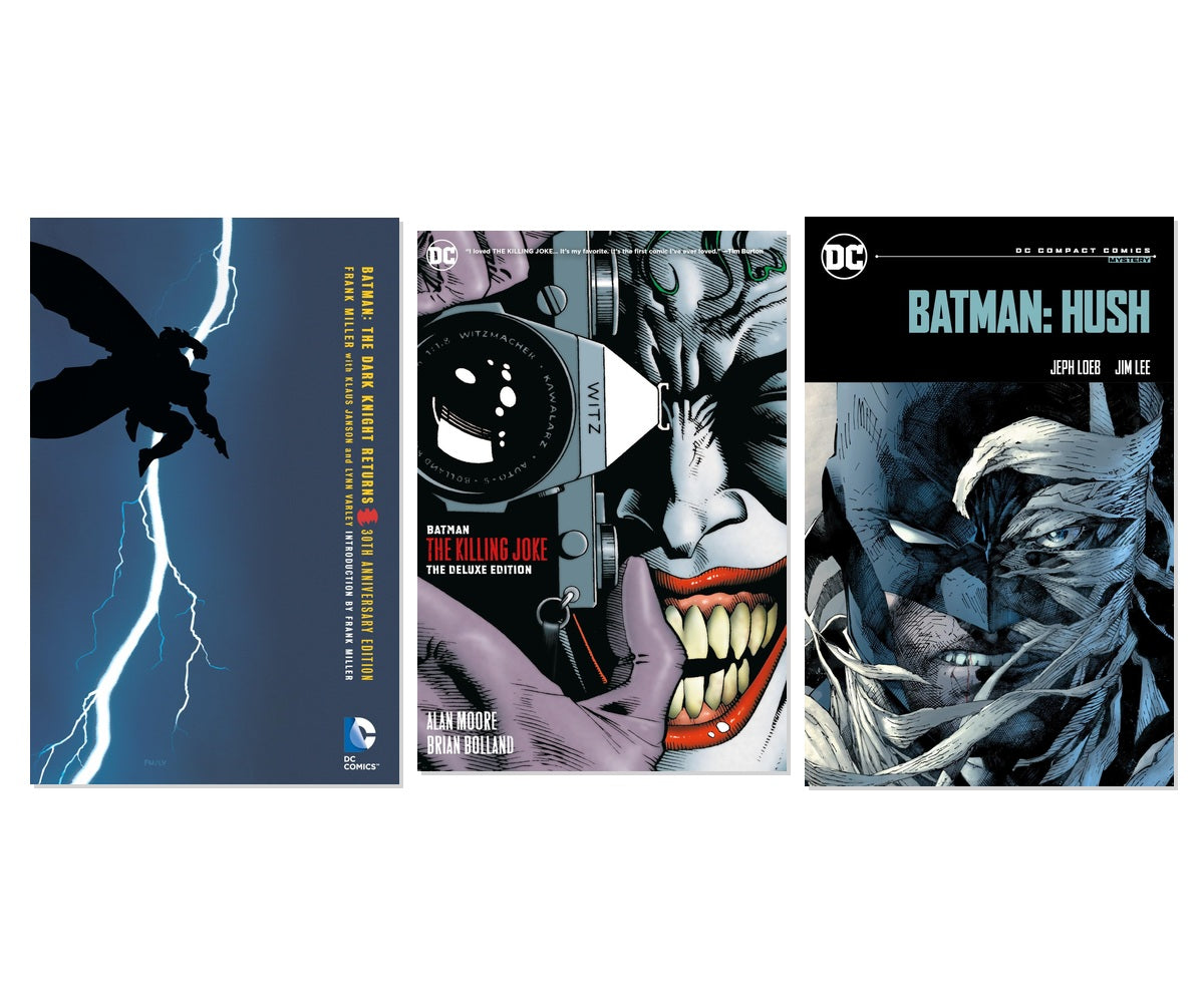 Dark Batman Graphic Novels 3-Book Collection - Legendary Stories