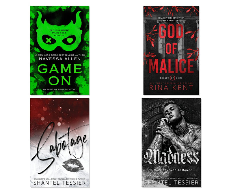 Dark Romance Addiction 4-Book Collection - Enemies to Lovers Bundle