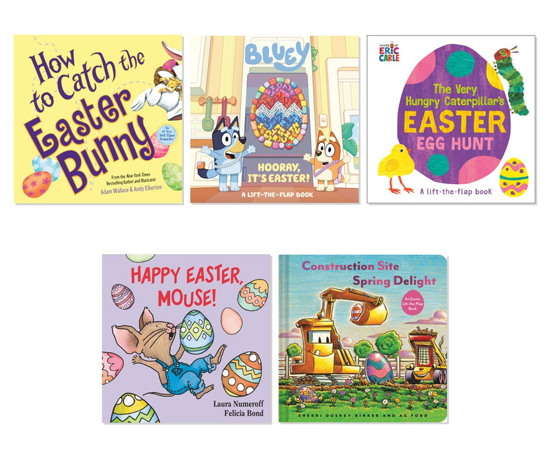 Easter Board Books 5-Book Collection - Holiday Stories for Little Ones