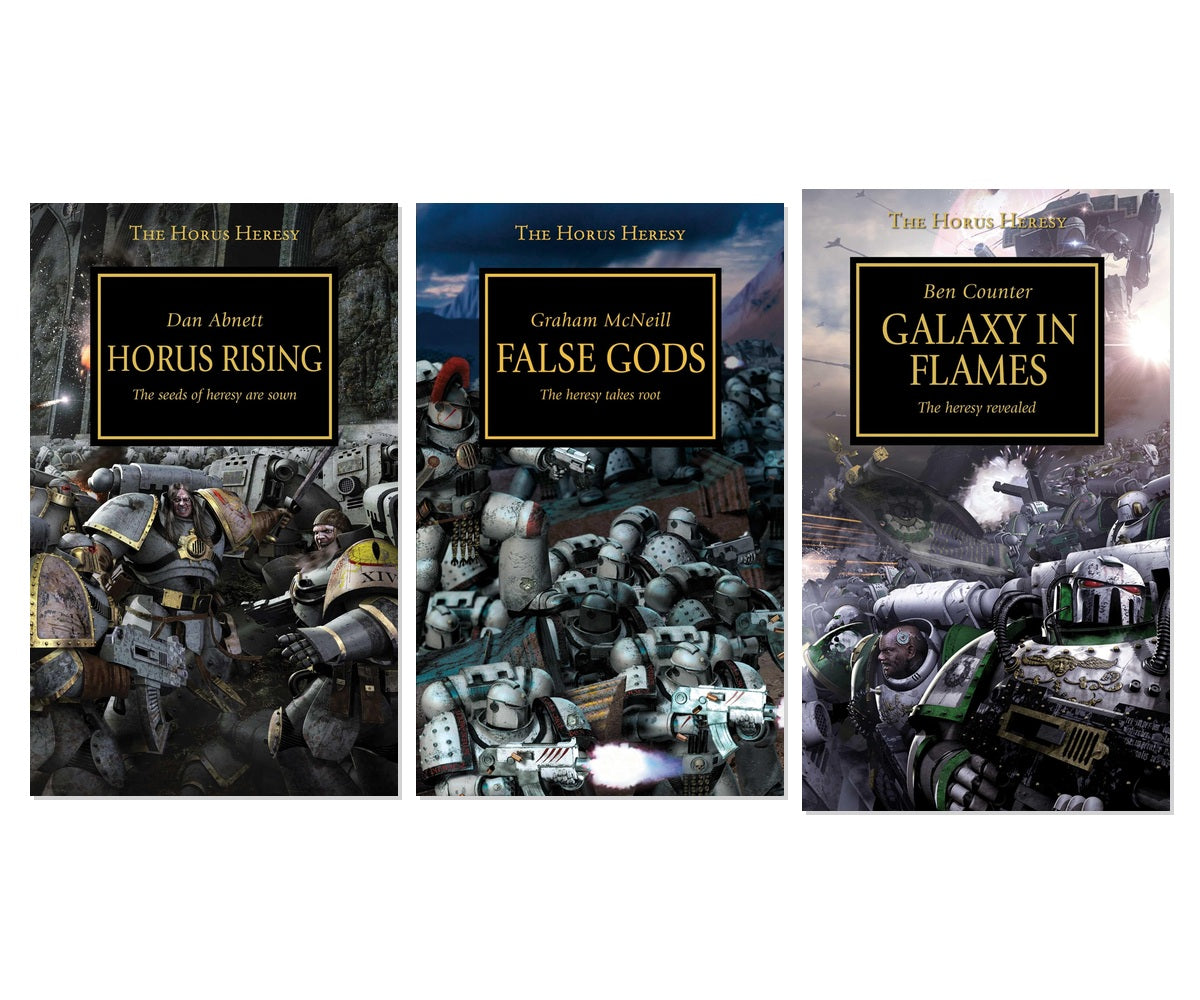 Warhammer 40K Origins Epic 3-Book Collection - Horus Heresy Universe