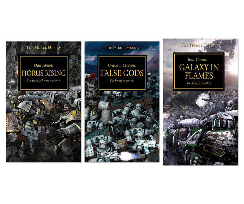 Warhammer 40K Origins Epic 3-Book Collection - Horus Heresy Universe