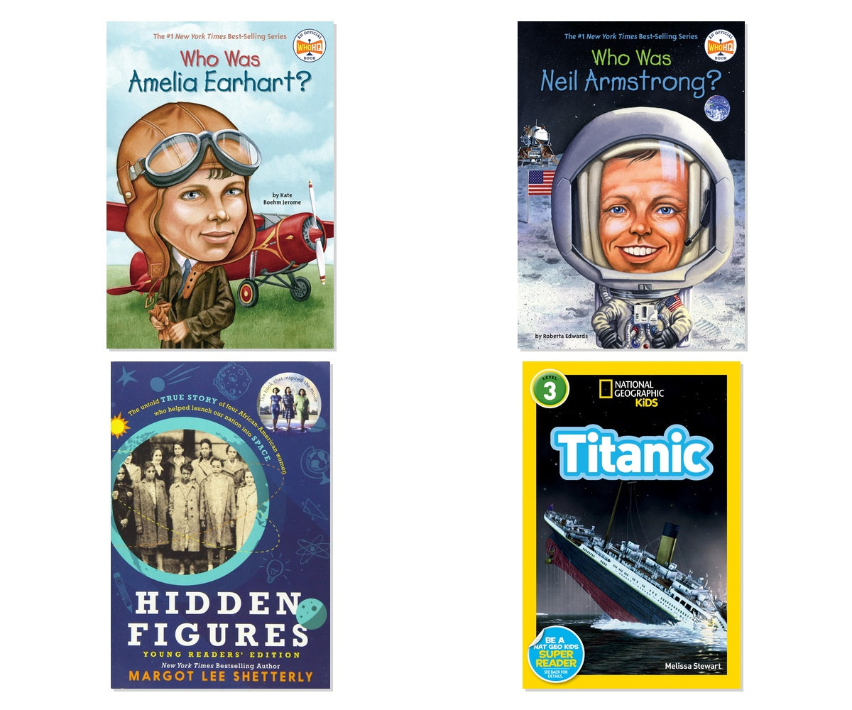 Kids History Heroes Set 4-Book Complete Bundle Set