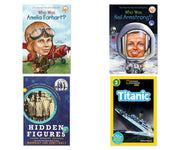 Kids History Heroes Set 4-Book Complete Bundle Set