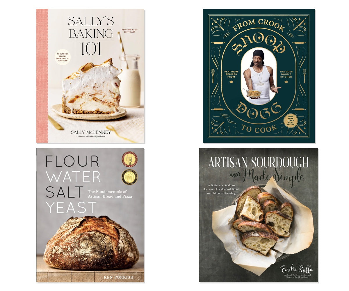 Beginner Baker's Starter Kit - 4-Book Complete Bundle Set