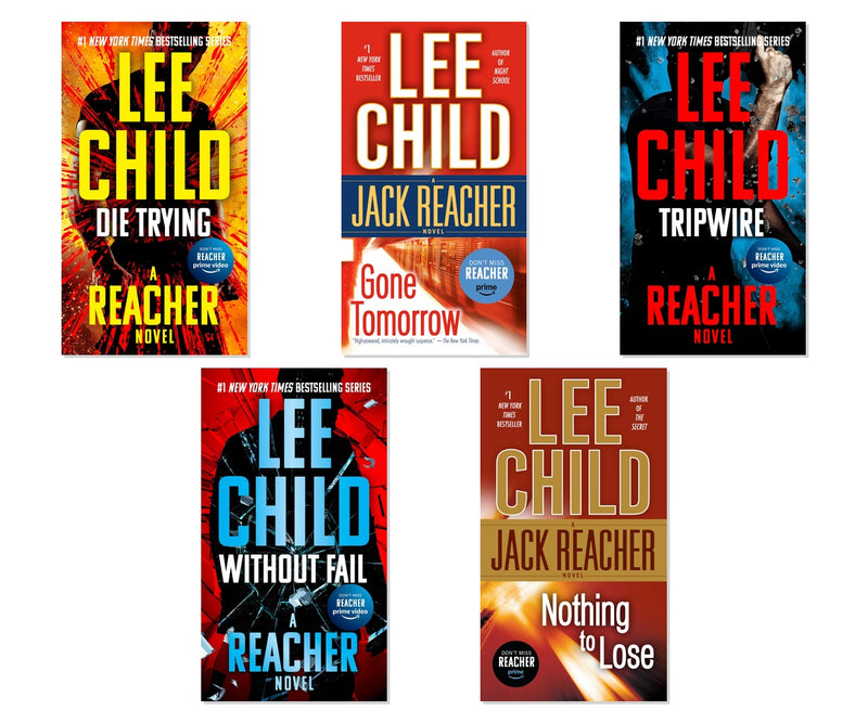 Jack Reacher Action Pack - 5-Book Complete Bundle Set by Lee Child