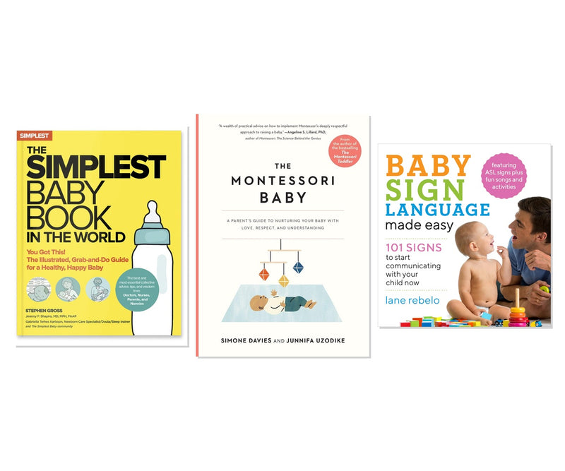New Parent Essentials 3-Book Collection - Complete Baby Care Guide